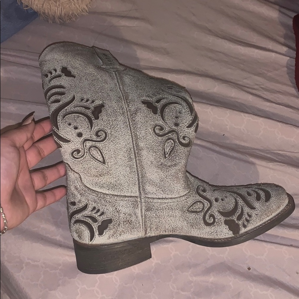 Cowgirl boots!